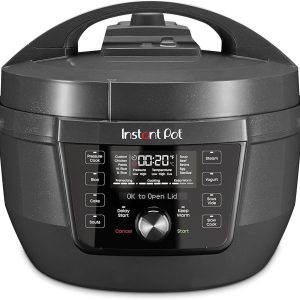 Instant Pot RIO Wide Plus, 9-in-1 Electric Pressure Cooker, 35% Larger Cooking Surface, WhisperQuiet Steam Release, Multi-Cooker, Slow Cooker, Rice Maker, Steamer, Sauté, Cake Maker & Warmer, 7.5 Quarts